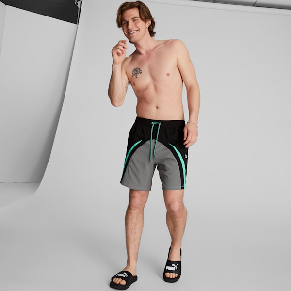 SWXP 7" Men's Swim Trunks, PUMA BLACK, extralarge